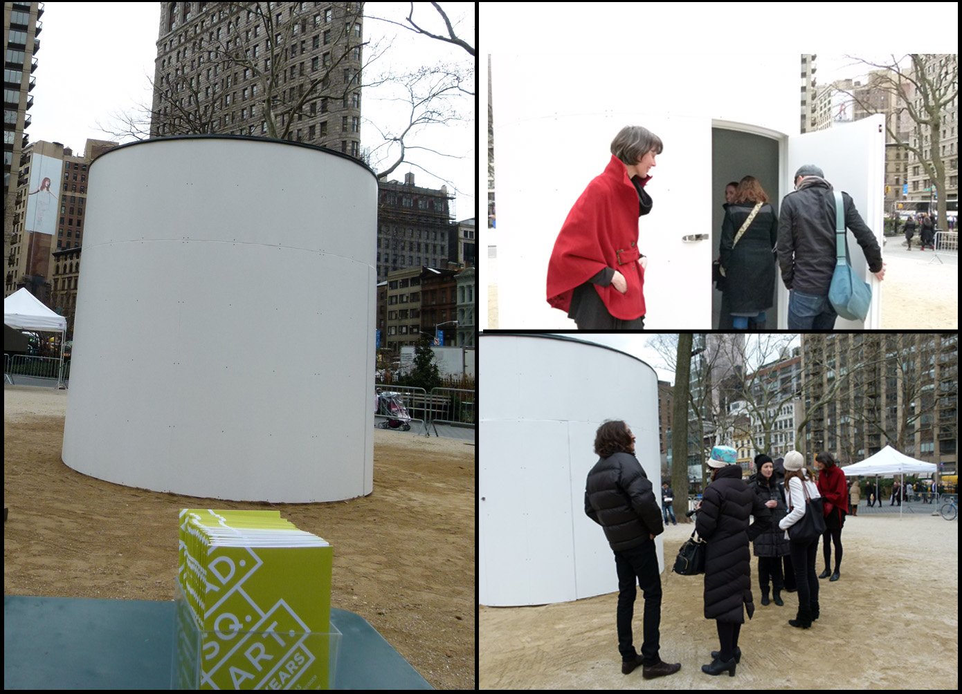 Camera Obscura Madison Sq. Park Luis Recoder and Sandra Gibson topsy turvy