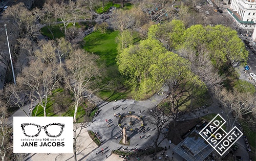 Arial View Madison Square Park